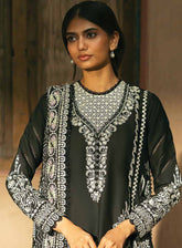 Mulaqaat By Afrozeh Embroidered Lawn 3 Piece Unstitched Suit AF25MFL D-05 BEKHUDI